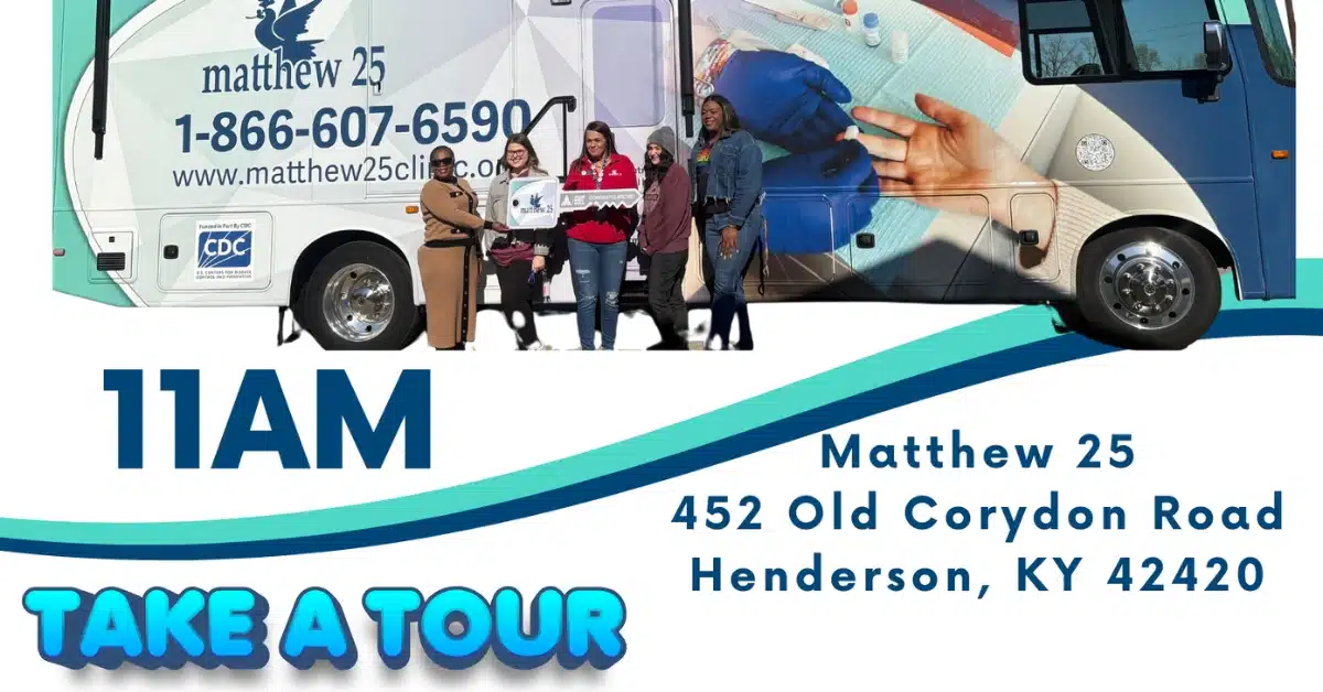 Mobile unit ribbon cutting at 11 am. Take a tour at 452 Old Corydon Road Henderson, KY 42420