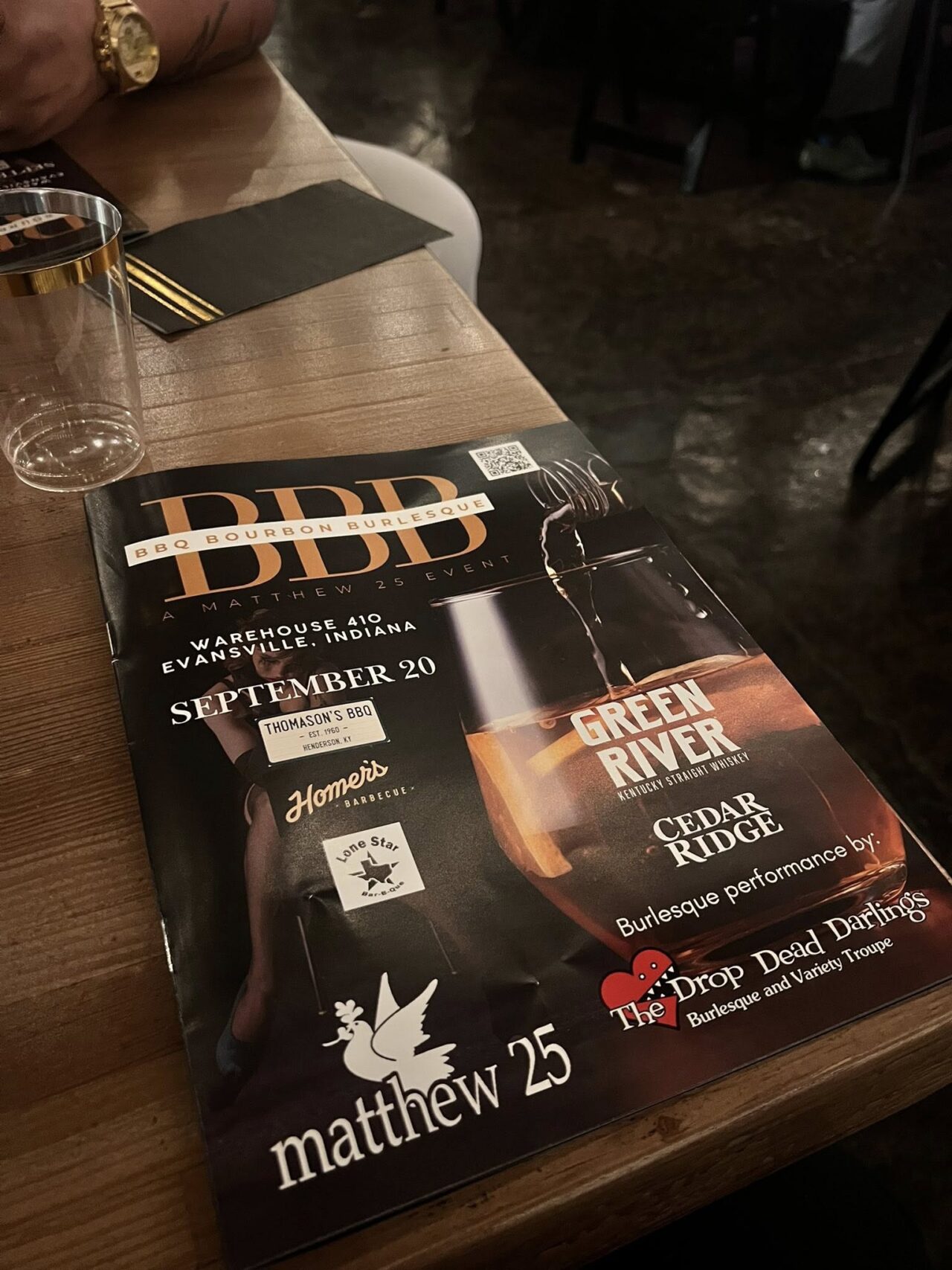 BBB Brochure on Table