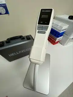 Vein finder medical device used by Matthew 25.