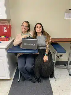 Matthew 25 employees smiling.