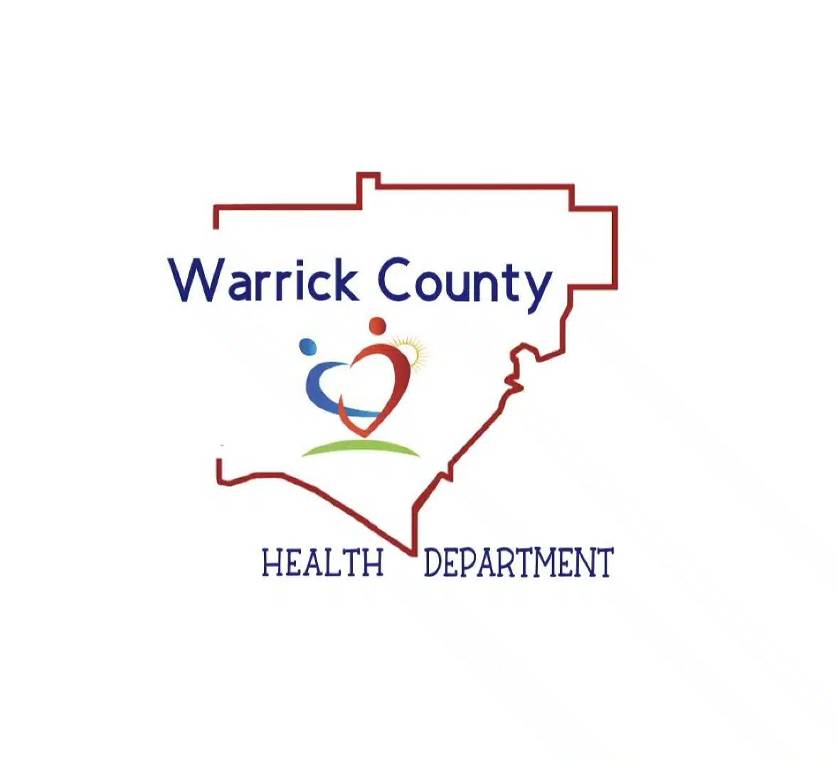 warrick county health department logo